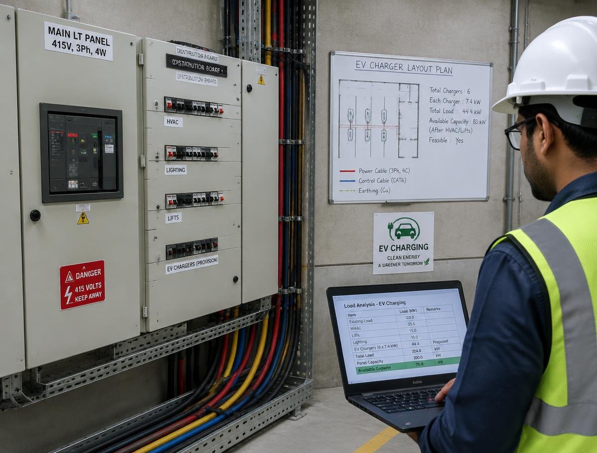 Determine charger type, capacity and infrastructure.